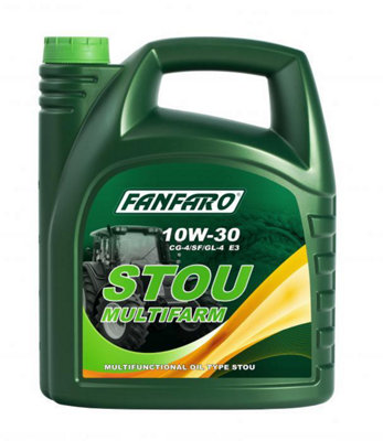 5L FANFARO Multifarm STOU 10W-40 ACEA E3 Agricultural Oil API CG-4/SF GL-4