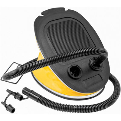 5L LARGE CAPACITY FOOT PUMP CAMPING AIRBED AIR BED MATTRESS LILO Ball PUMP - Foto 7