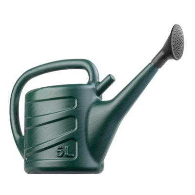 5L Litre Lightweight Plastic Watering Can Garden Plants Indoor Outdoor