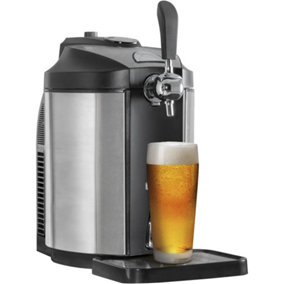 5L Mini Keg Drinks Dispenser Tap - Home Draught Set - 4 Degree Integrated Cooling