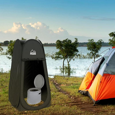 5L Portable Camping Toilet Compact Potty Loo Caravan Picnic Fishing Festivals