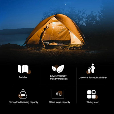 5L PORTABLE TOILET COMPACT POTTY LOO CAMPING CARAVAN PICNIC FISHING FESTIVALS | UK