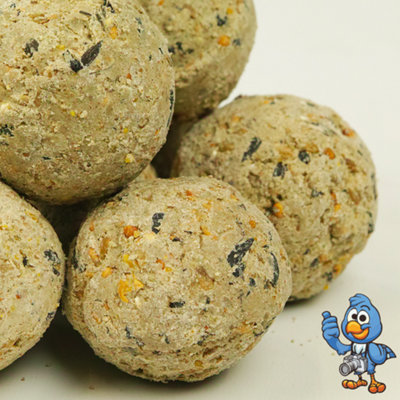 5L x BusyBeaks Suet Fat Balls - High Energy Feed Wild Garden Bird Food Treats