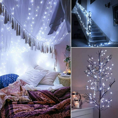 5M 50LED Battery Cooper Wire Light String Fairy Lights Xmas Party Remote