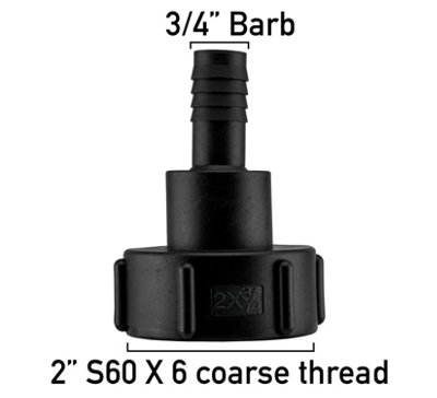 5m AdBlue Dispensing Kit, White Metal Nozzle, 3/4