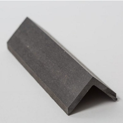5M ANGLE TRIM 002 BLACK 45 X 45MM PK10