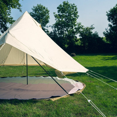 5M Bell Tent Lite, only 22KG with Zipped Groundsheet & Oxford Fabric