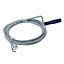 5m Corkscrew Drain Auger Probe Flexible Spring Wire Waste Pipe Unblocking Tool