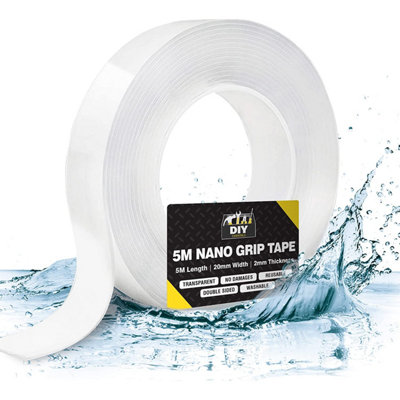 Everbuild Mammoth Powerfull Grip Double Sided Tape Extra Strong 12mm 2.5m  Long