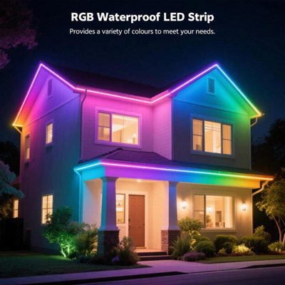 AILBTON Ledstrip, 30 m, waterdicht, IP68, waterdicht, met app