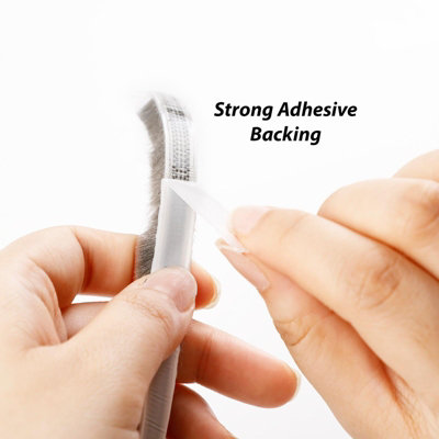 5m Self Adhesive Draft Excluder Weatherstrip For Doors And Windows - 3