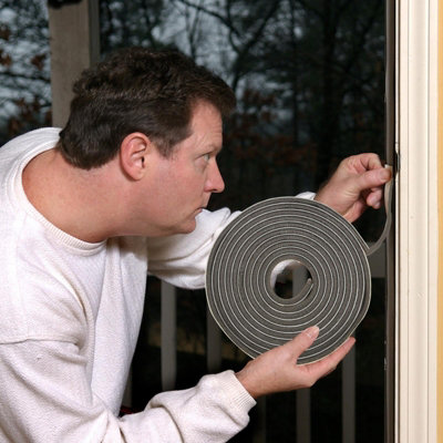 5m Self Adhesive Draft Excluder Weatherstrip For Doors And Windows - 6