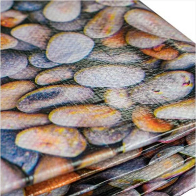 5m x 6m Small Pebble Print PVC 450gsm Pond Liner