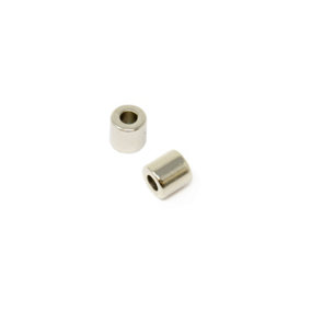 5mm dia x 5mm thick Nickel Jewellery Clasp Magnet - 0.66kg Pull (1 Pair)