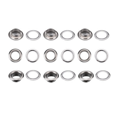 5mm Eyelets with Hand Tools, 100pcs Grommets Eyelets, 4 Colours