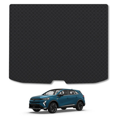 5mm Heavy-Duty Rubber Boot Liner Mat for Renault Symbioz (2024+) Premium Durable Rubber Ultimate Shield Tailored Fit Extreme