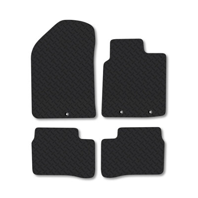 Rubbermatten passend voor Kia Picanto 2011-2017 (T profiel 4-delig