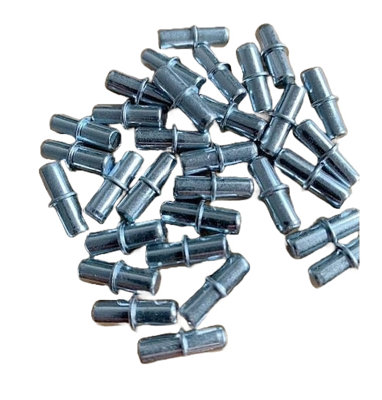 5MM Shelf Bracket Supports Plug in PIN Steel PEGS Kitchen Cabinet Cupboard Shelf Pack of 12