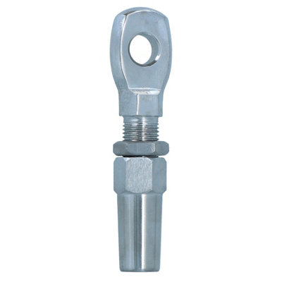 Polished Stainless Steel Eye Type Swageless Terminal Wire Rope