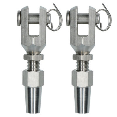 5mm Wire Cable Rope Jaw Rigging Terminal Swageless DIY Fitting ...