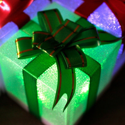5pc Colour Changing LED Presents Decorations