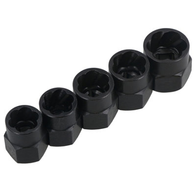 thumbnail image 2 of 14-Piece Impact Bolt Extractor & Nut Remover Set - Stripped Screw Removal Sockets 2 of 4