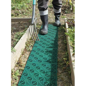5pc Garden Interlocking Green Tiles
