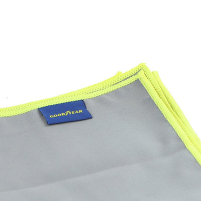 5pc Goodyear Microfibre Cloth Car Window Glass Mirror Polishing Cleaning 60x40cm - 5