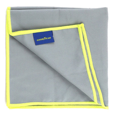 5pc Goodyear Microfibre Cloth Car Window Glass Mirror Polishing Cleaning 60x40cm - 7