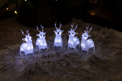 5pc LED Reindeer Christmas Lights Price Comparisons | Compare The Build