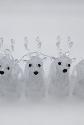 5pc LED Reindeer Christmas Lights - 5