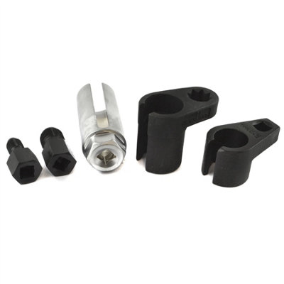 5pc Oxygen Sensor Thread Chaser Vacuum Socket Lambda Spark Plug Slot