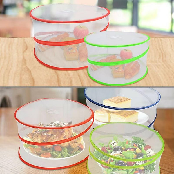 5pc Pop-Up Food Cover Set Picnic Protectors Collapsible 5pc Pop-Up Food Cover Set Picnic Protectors Collapsible