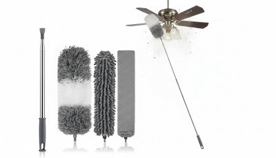 Buy Feather Duster Set With Telescopic Pole HERE