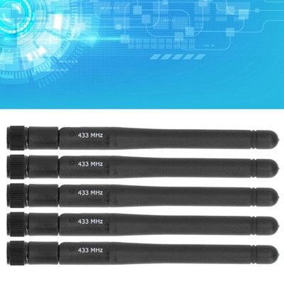 5PCS High-Gain Foldable Omnidirectional Antennas for 433M Wireless Transmission System