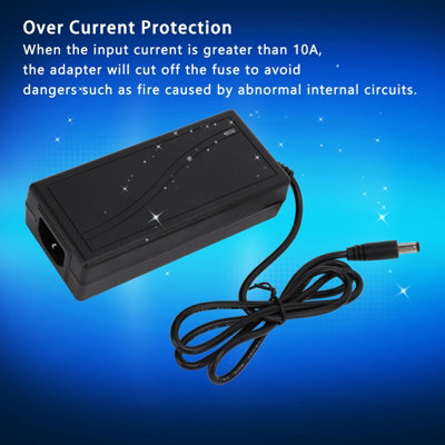 5V 10A DC Adapter Charger (100-240V) with Durable Shell for LED Display Screens