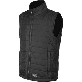 5V Heated Puffy Gilet - 44" to 52" Chest - Water Resistant - Heated Clothing