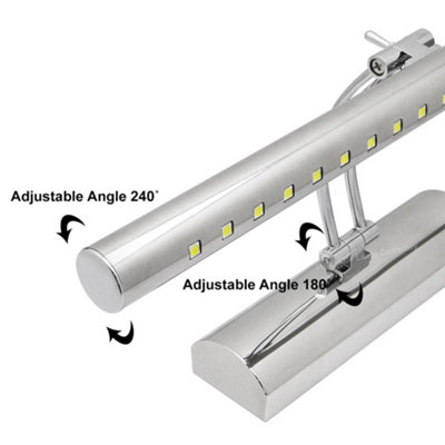 5w LED Bathroom Mirror Wall Light Cool White 6500k IP20 ML11
