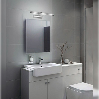 5w LED Bathroom Mirror Wall Light With Pull Cord Cool White 6500k IP20 ML13
