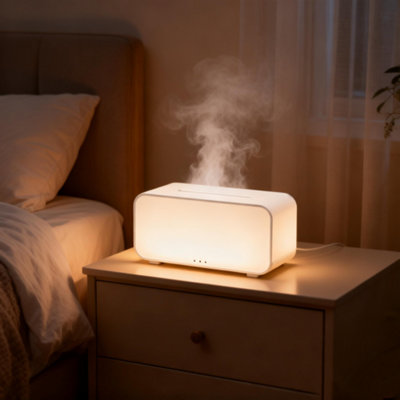 5W White Home and Office Essential Oil Diffuser Mini Aroma Diffuser