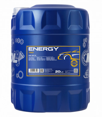 5w30 Fully Synthetic 20L Mannol ENERGY Engine Oil SL/CF ACEA A3/B4 WSS-M2C913-B