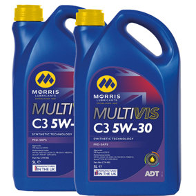 5w30 Fully Synthetic Engine Oil Morris Multivis ADT Mid Saps C3 dexos2 2x5L