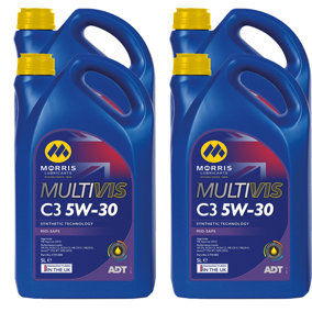 5w30 Fully Synthetic Engine Oil Morris Multivis ADT Mid Saps C3 dexos2 4x5L
