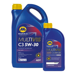 5w30 Fully Synthetic Engine Oil Morris Multivis ADT Mid Saps C3 dexos2 6L