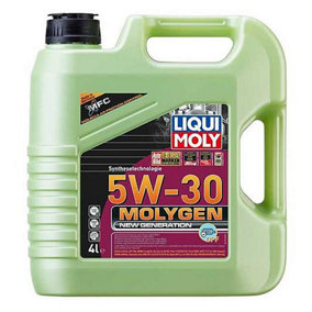 5W30 Synthetic Engine Oil DPF BMW AUDI PORSCHE Liqui Moly Molygen 4L