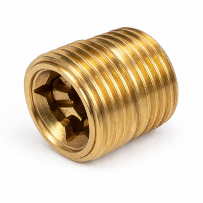 5x 1/2 Inch BSP Brass Air Vent for Radiators and Central Heating ...