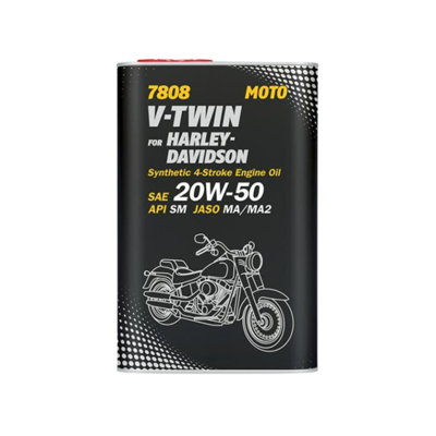 Maxima Synthetic 20W-50 Oil Kit 2000-16 Harley Twin Cam w Chrome