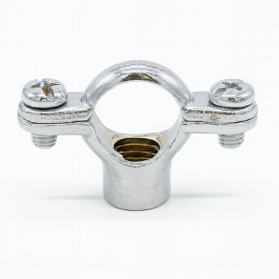 5x 28mm Munsen Ring Single Chrome Female - Durable Pipe Support Bracket ...