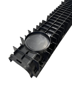 5x Clark Drain A15 Drainage Channel 1m x 127mm x 80mm Deep Plastic ...