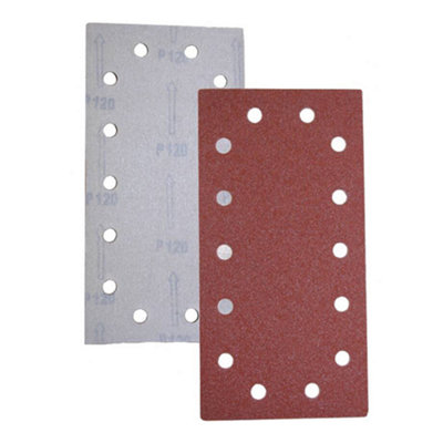 5x Orbital Sand Paper 228mm x 116mm G60